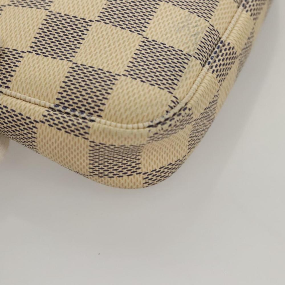 LOUIS VUITTON Damier Azur Mini Pochette Accessoires Pouch N63005 Auth sw224 - Picture 15 of 16